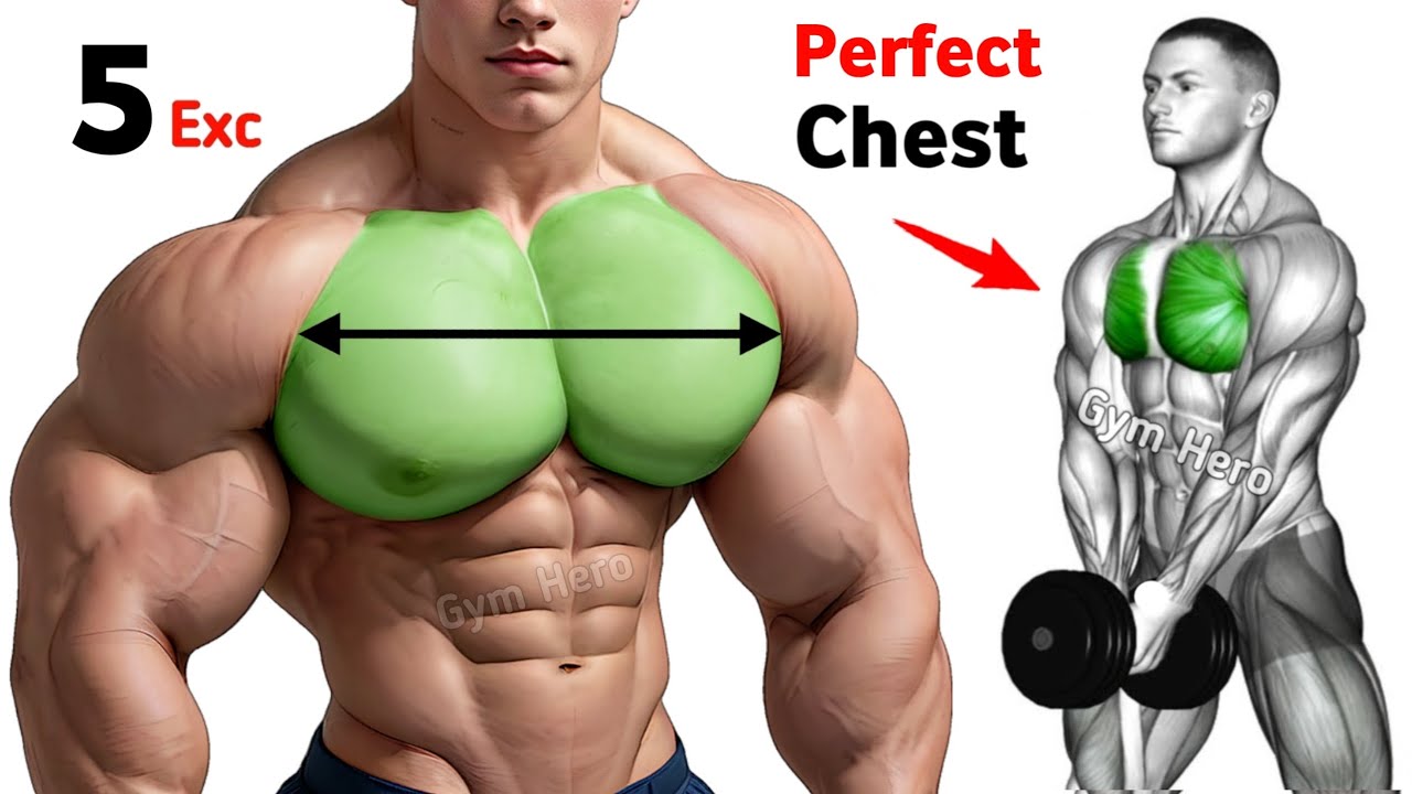 5 Perfect Chest Exercises for Massive Muscle Growth