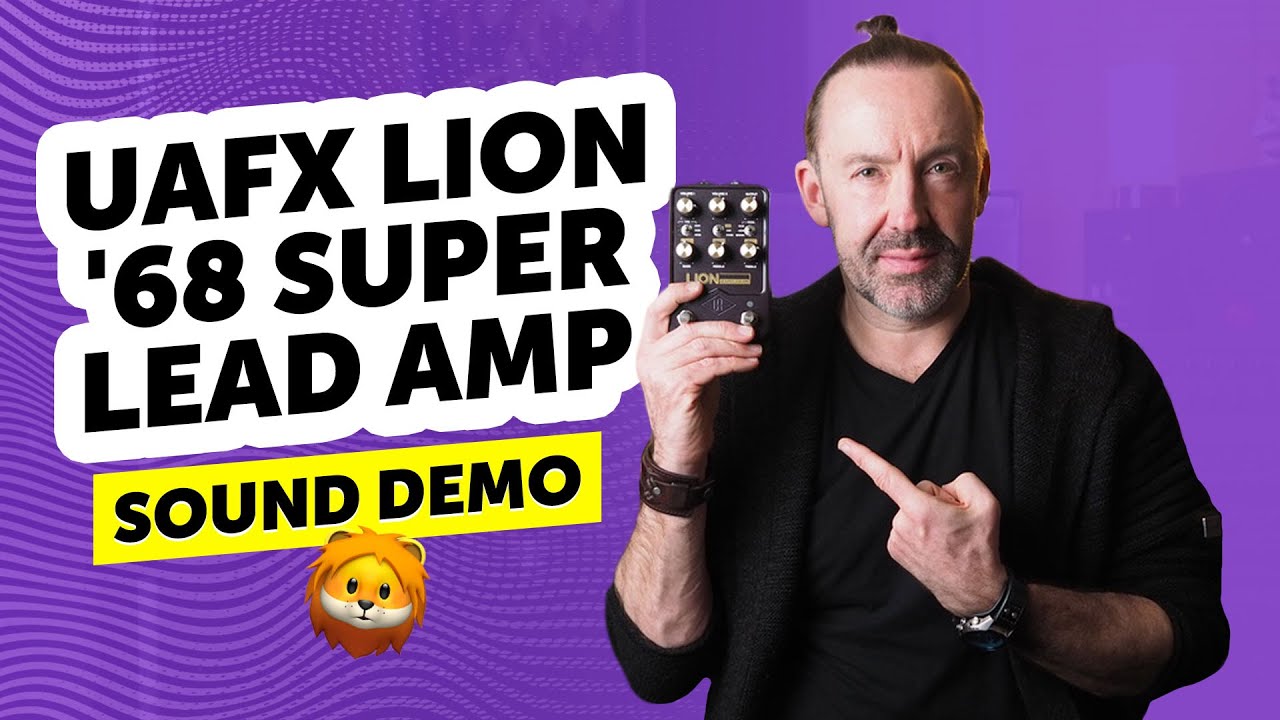 Universal Audio UAFX Lion '68 Super Lead Amp - Sound Demo