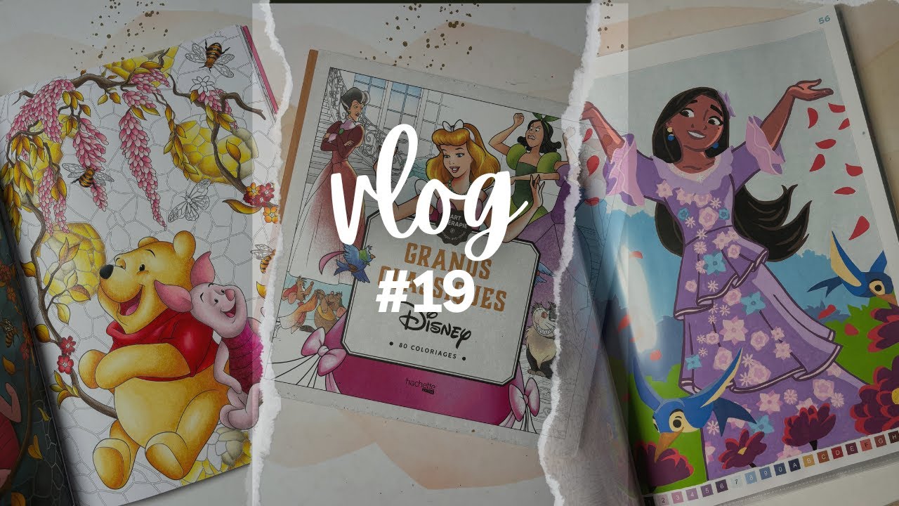 🎨 VLOG 19 - Je retrouve d’anciens livres et vous montre mes mises en couleurs ✨