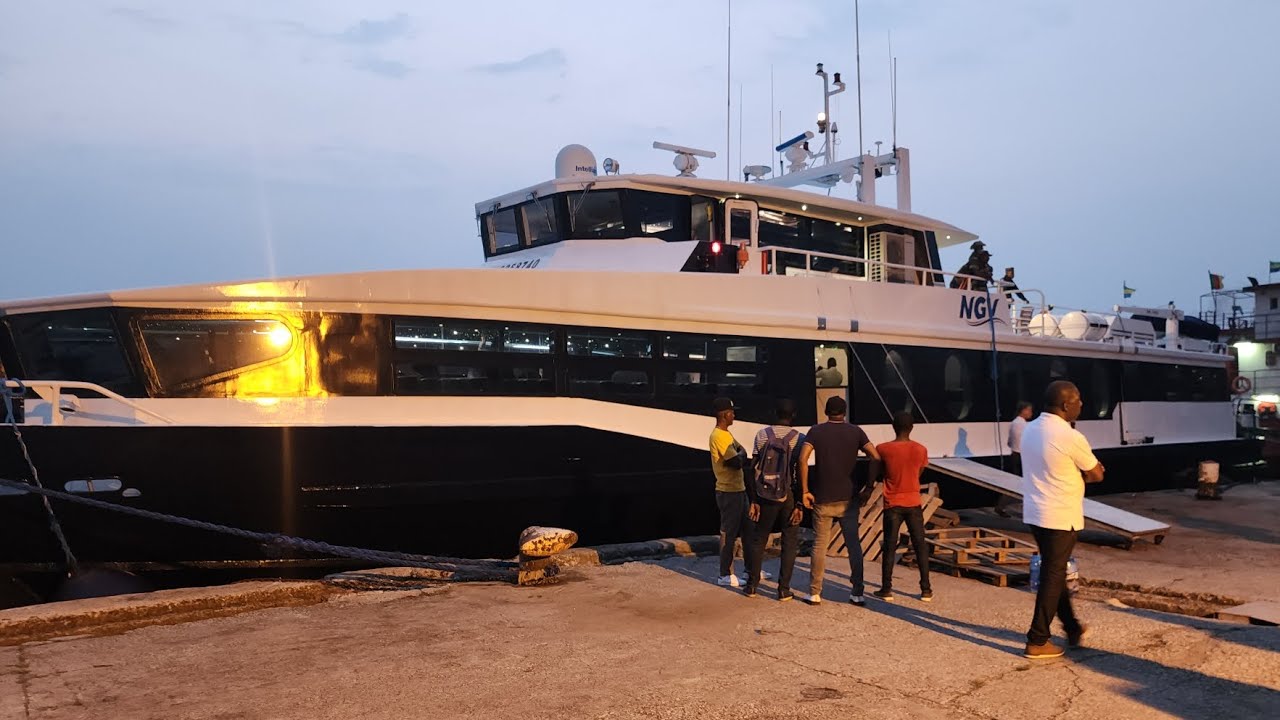 MARIA GALANTA, VOYAGE TEST, LIBREVILLE - PORT-GENTIL , 23/02/2023 Nouveau Bateau (NGV)