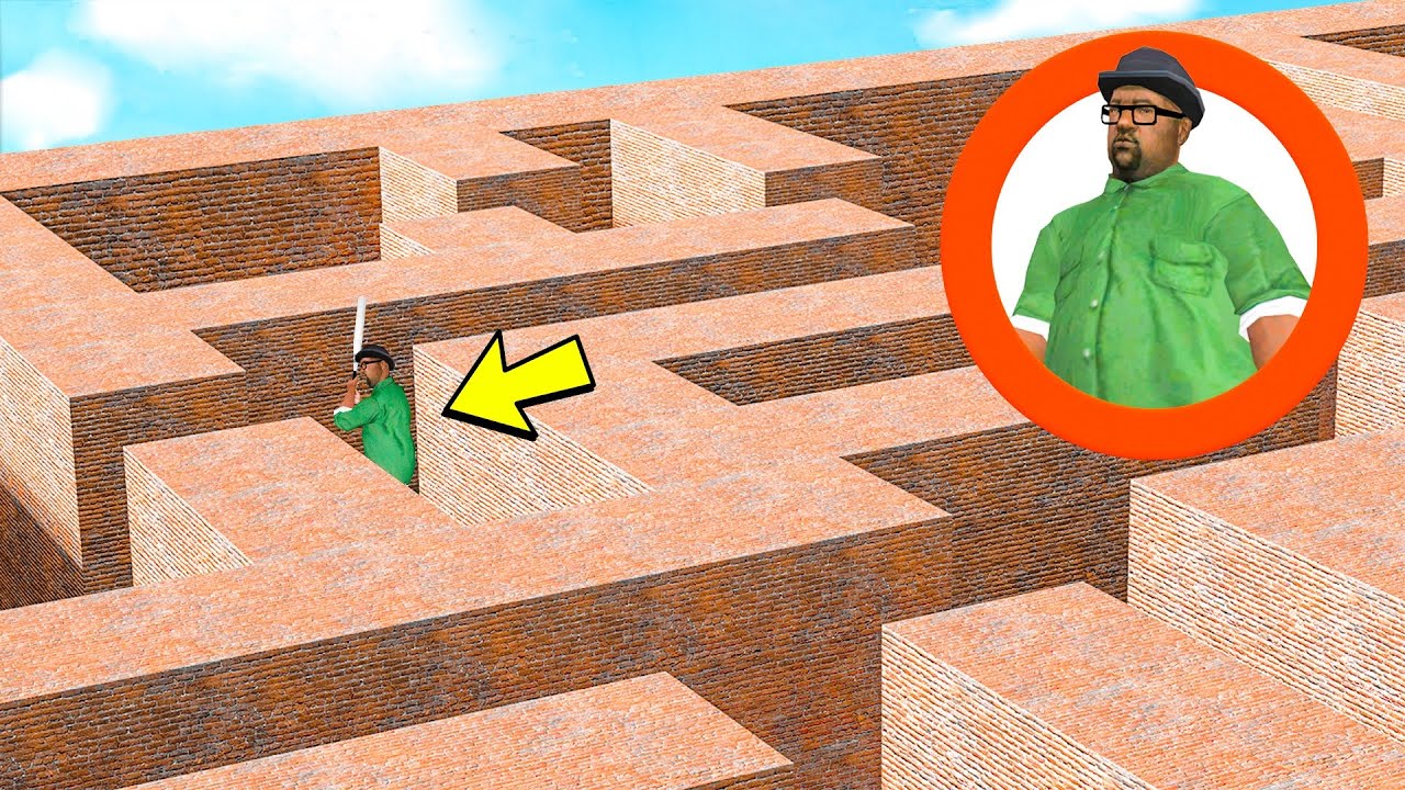 ЕМА!! БИГ СМОУК -ТАН ҚАШТЫҚ!! ЛАБИРИНТТЕН ШЫҒУ!! | GARRY'S MOD