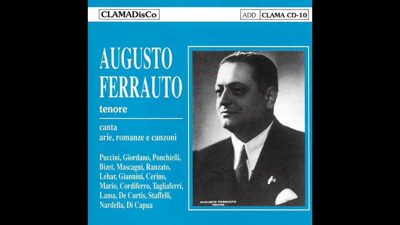 Augusto Ferrauto sings 