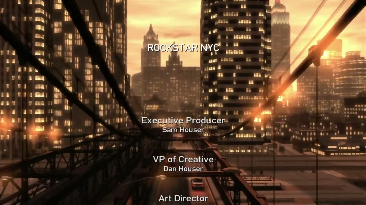 GTA IV - Full End Credits