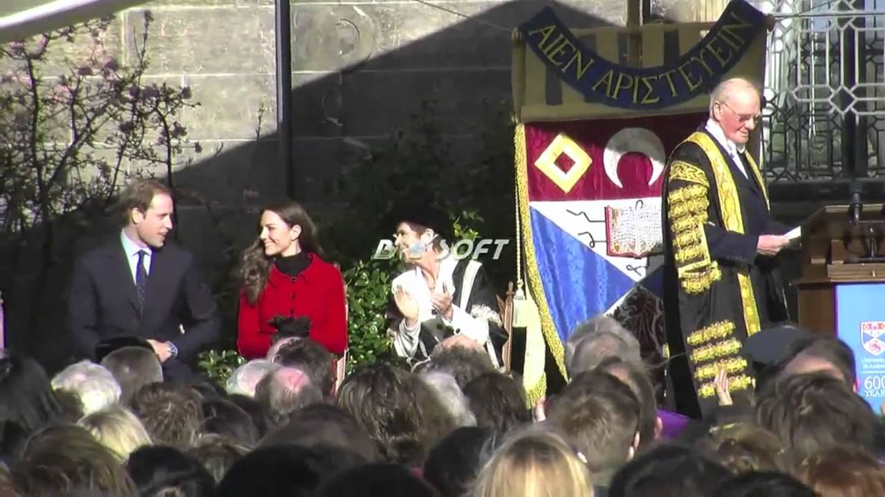 Prince William and Kate Middleton Visit St Andrews