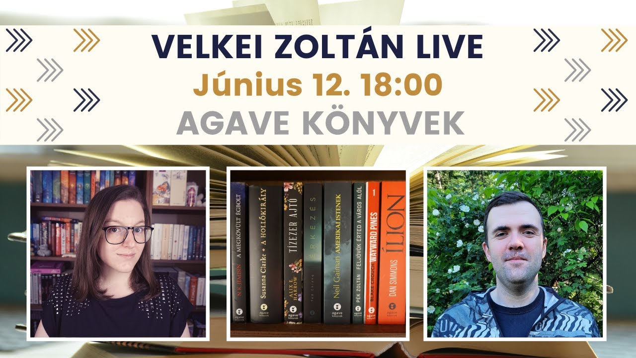 Velkei Zolt&aacute;n LIVE | Agave k&ouml;nyvek
