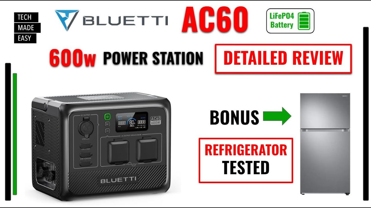 DETAILED REVIEW Bluetti AC60 Power Station