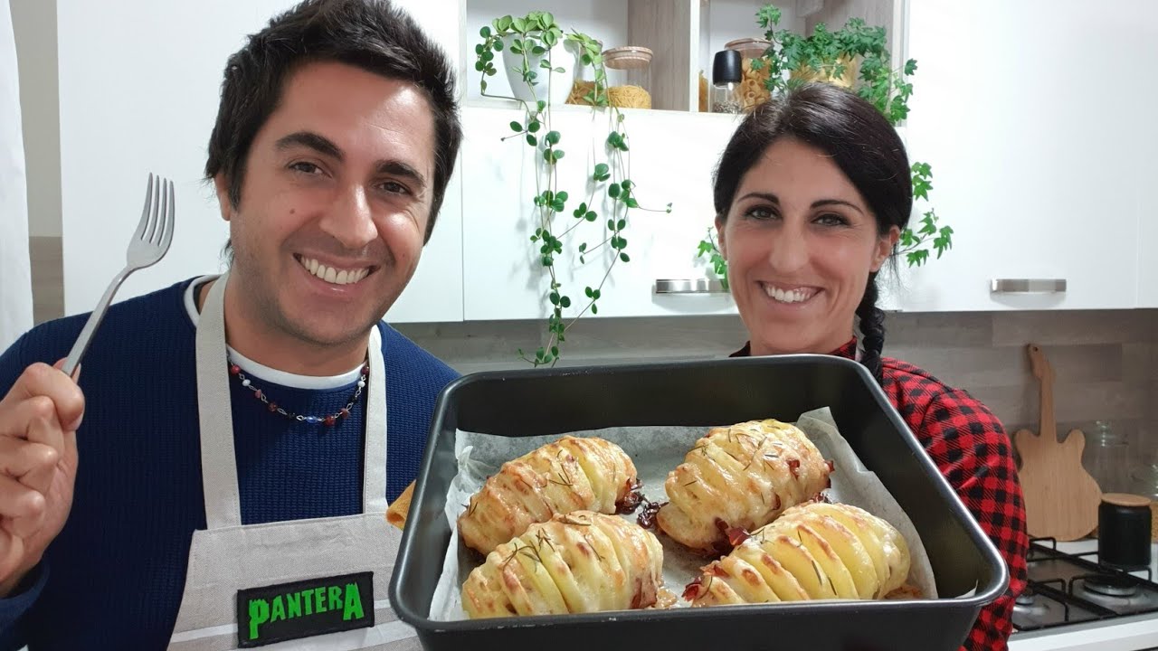 Patate a fisarmonica al forno - Ricetta