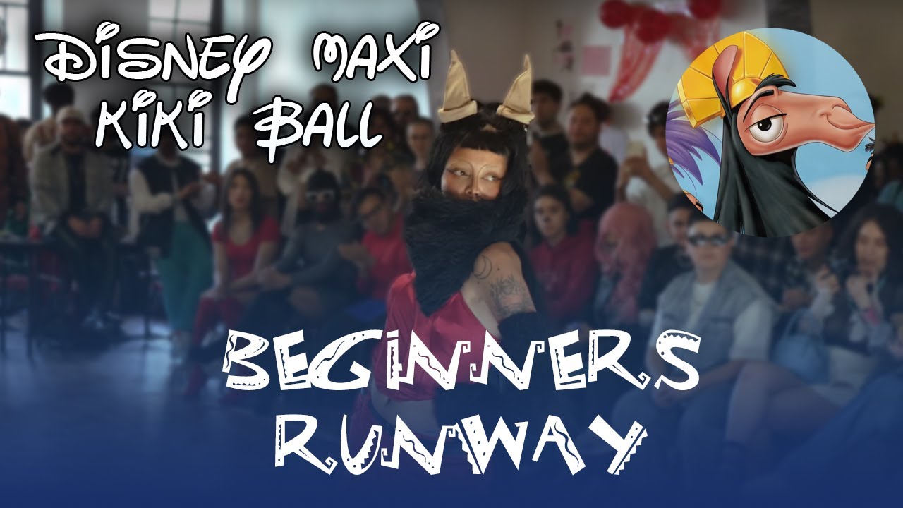 Beginners Runway | Disney Maxi Kiki Ball 🏰🧜‍♀️👸🧚‍♀️