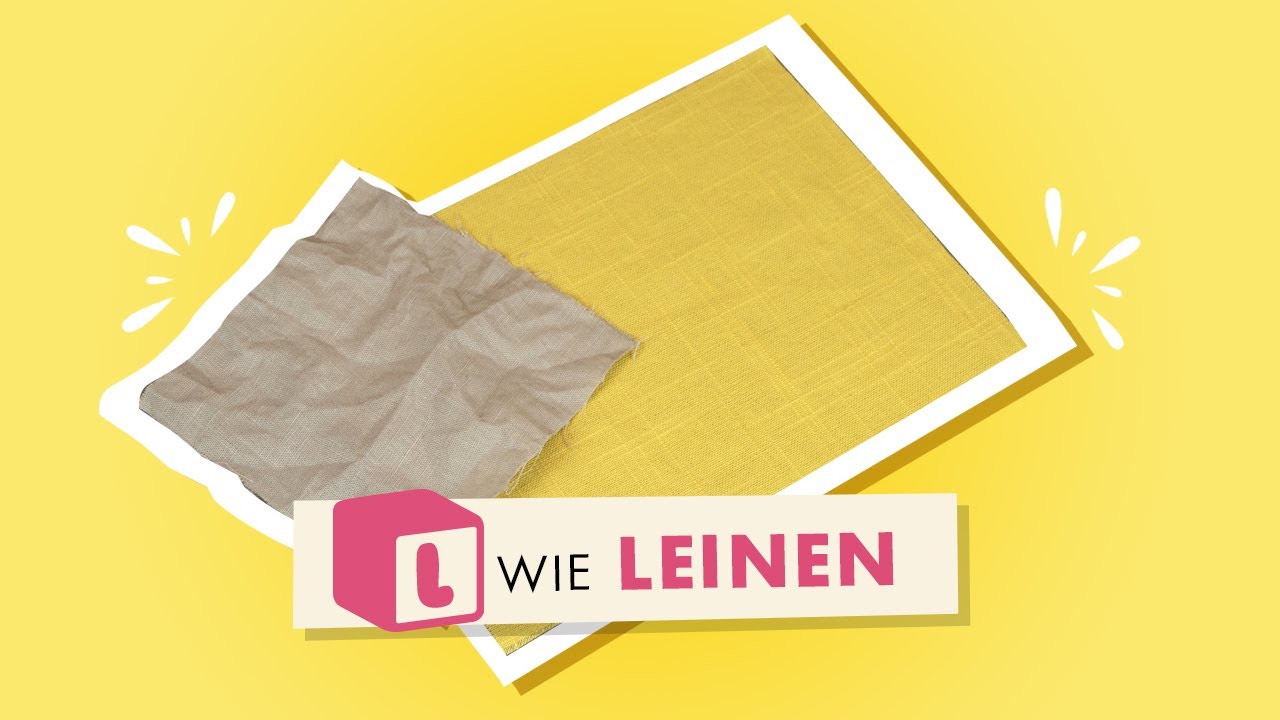 L wie Leinen im Makerist Nählexikon - Powered by Prym