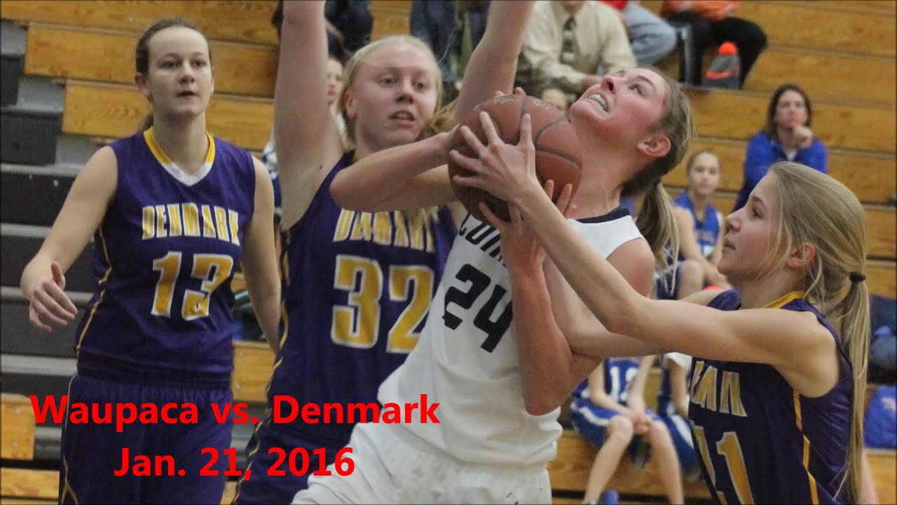 Waupaca girls fall to Denmark