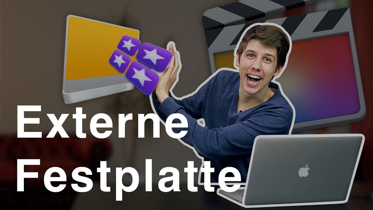Mediathek auf externe Festplatte kopieren - FinalCutProX