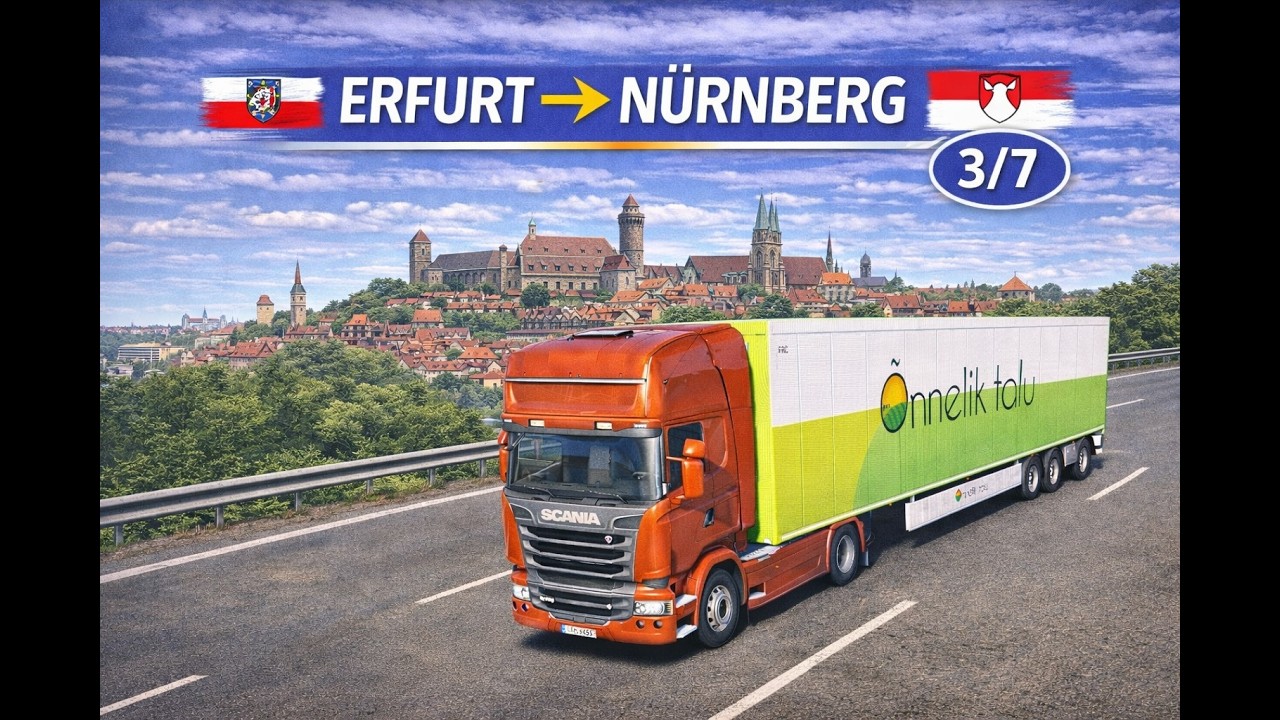 Dorpat → Nepal über Nürnberg  | ETS2 Baltikum Tour #3