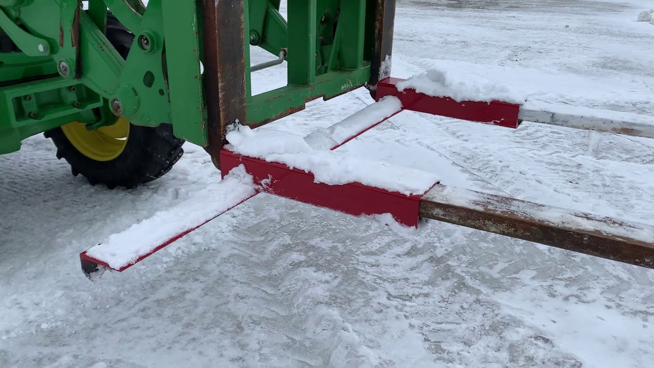 Homemade ice scraper