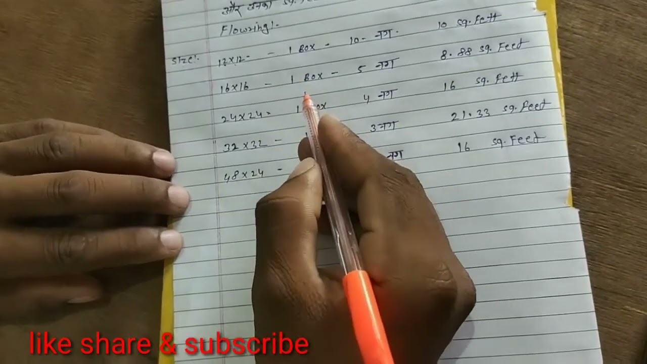 Tiles ka naap kese le #tiles #bathroomdecor #anujtiles 