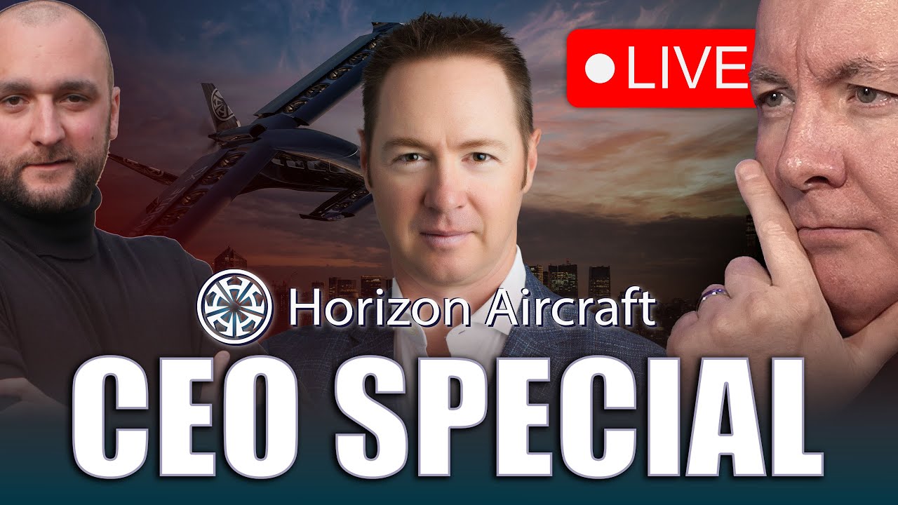 Horizon Aircraft CEO Brandon Robinson - Interview - HOVR Stock | Martyn Lucas Investor