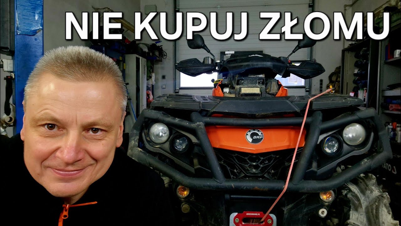 QUAD NOWY CZY UŻYWANY CHIŃCZYK CZY CAN AM A MOŻE POLARIS.