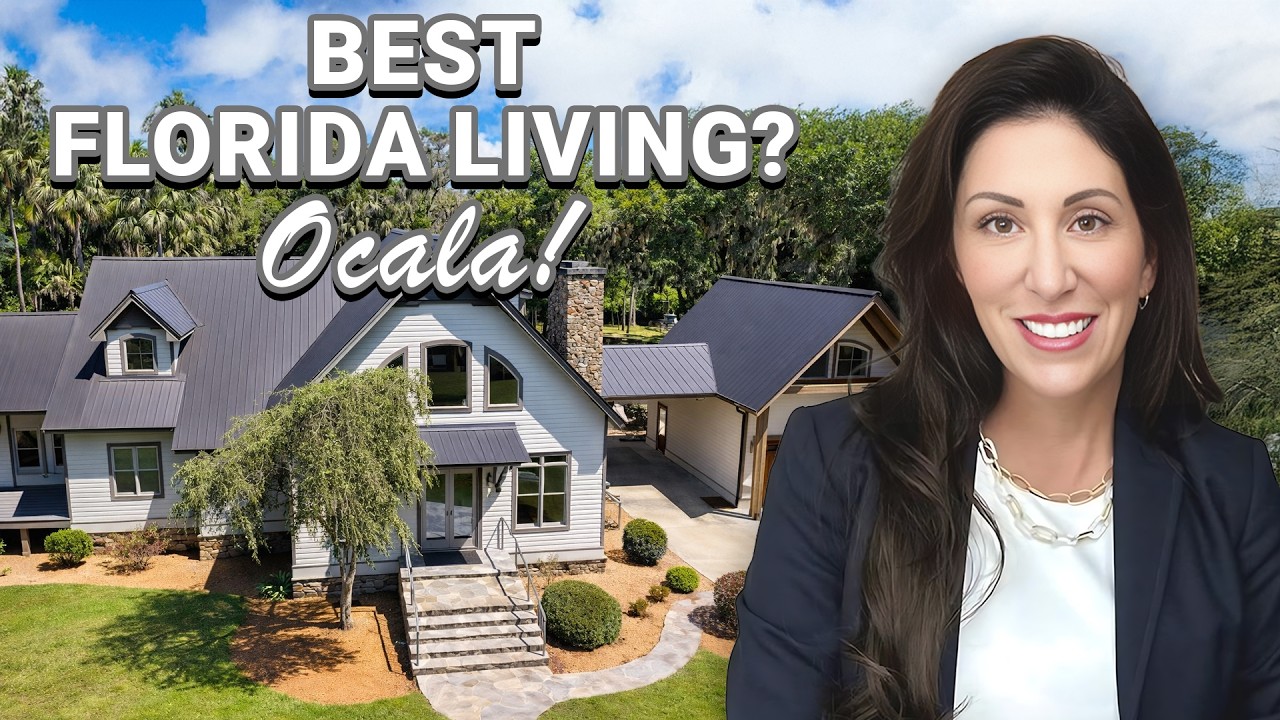 Living in Ocala Florida Equestrian Dream Near World Equestrian Center & Zip the Canyons!