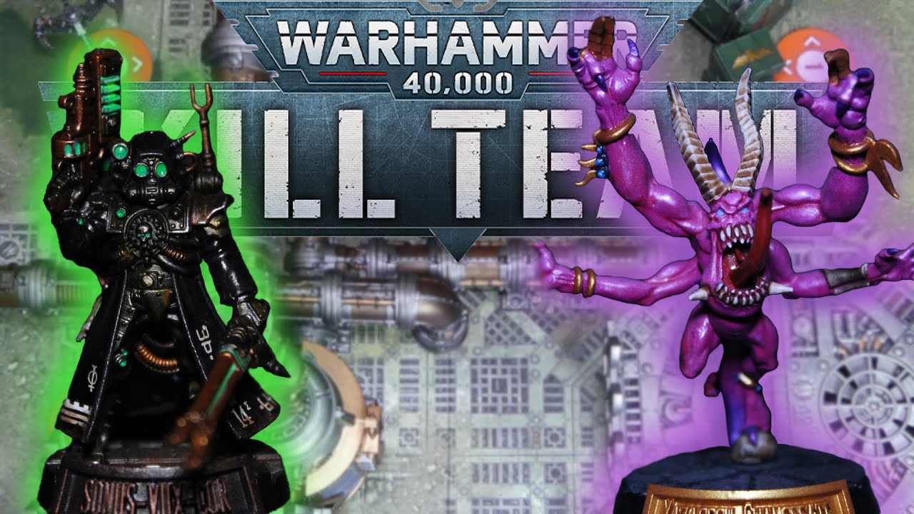 Kill Team Battle Report : Hunter Clade (Admech) VS Chaos Daemons (Pink Horrors)
