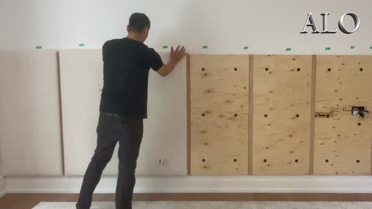 HOW TO INSTALL A CHANNELED HEADBOARD Part 2- ALO Upholstery