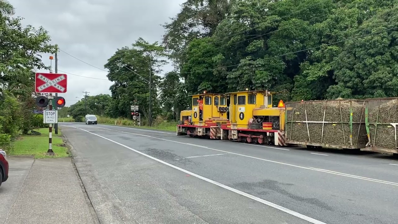 Train Crossing Bruce Hwy