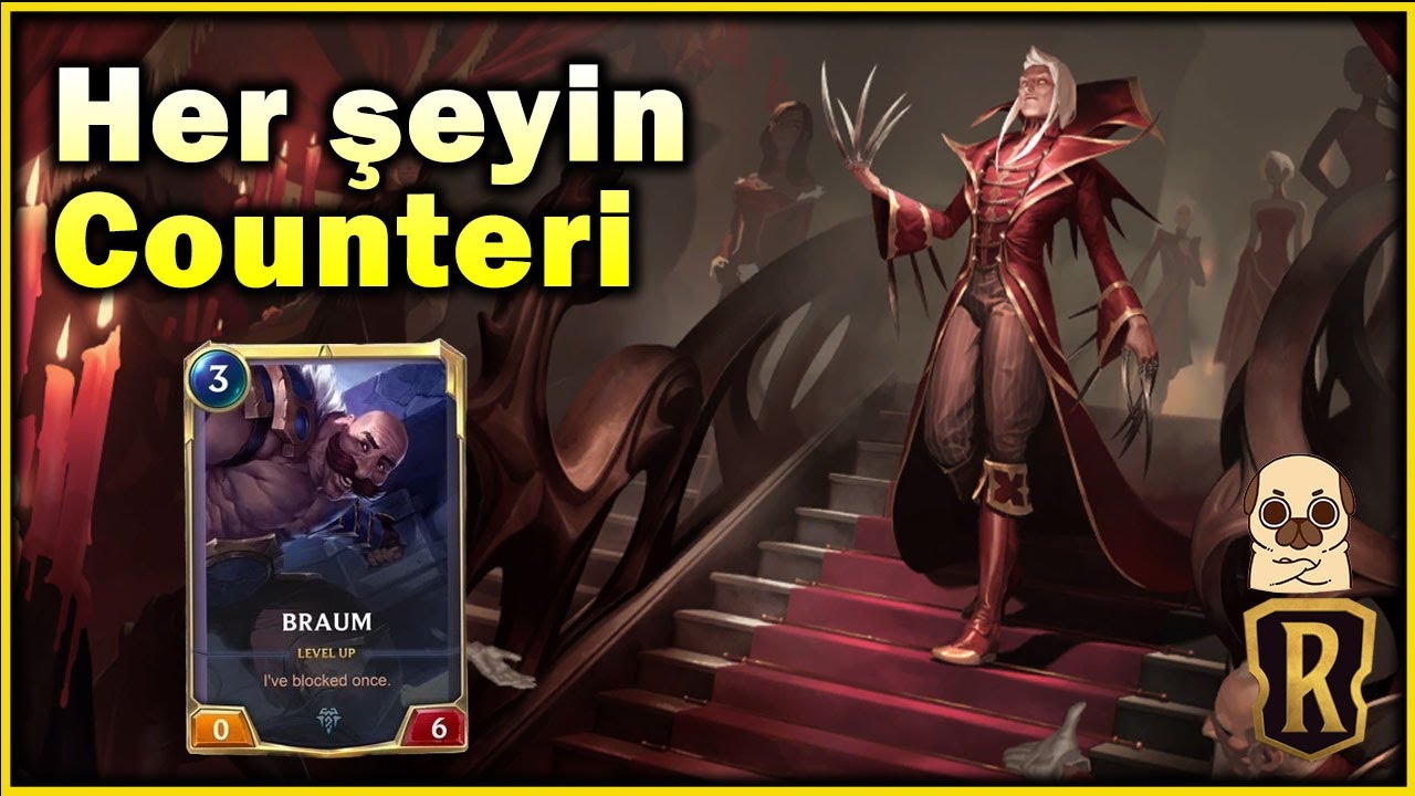 Meta Counter??? Braum ve Vladimir | Legends Of Runeterra (LoR)(Standart)