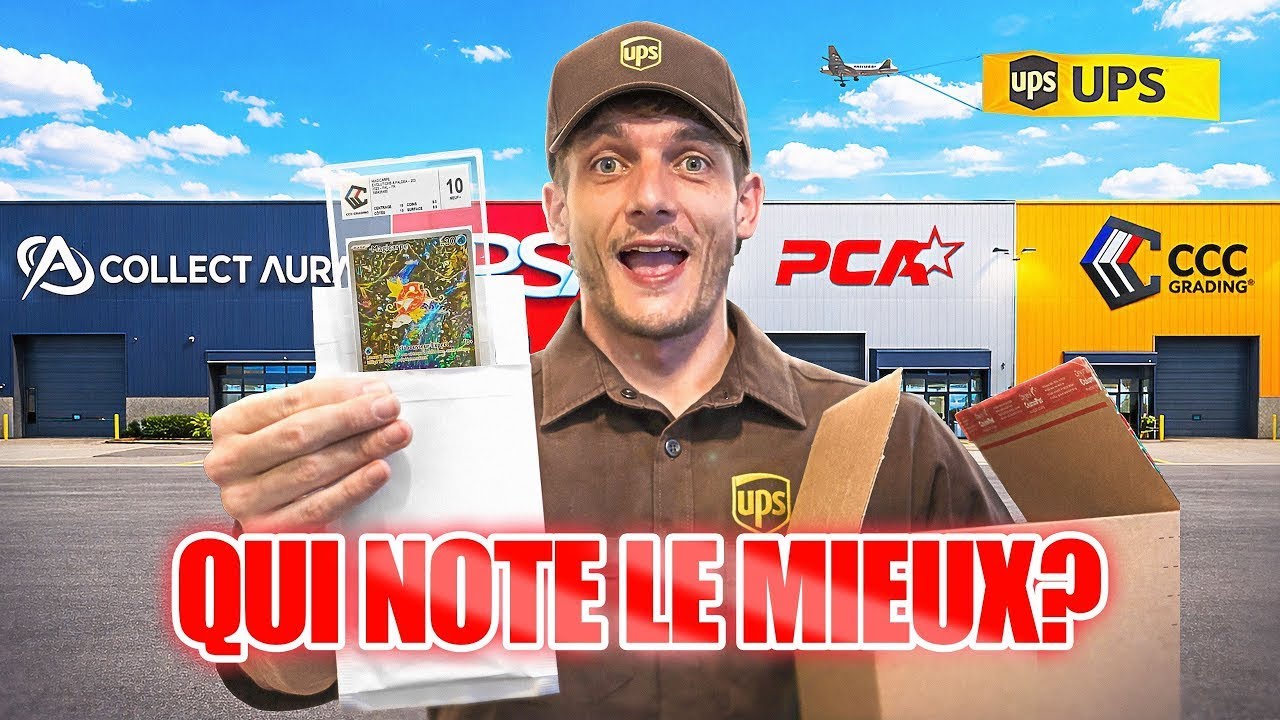 J'ENVOI mes cartes Pokémon dans 4 SOCIÉTÉS DE GRADING !