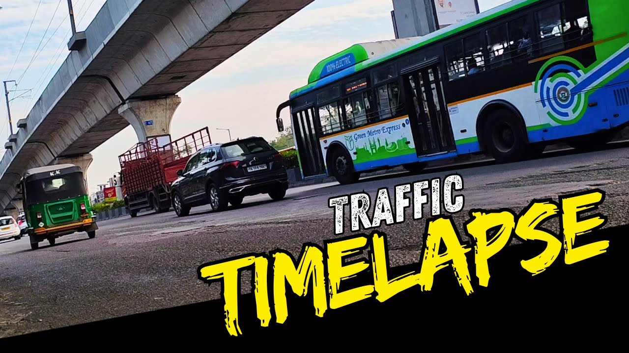 Cinematic Traffic Timelapse: Hyderabad Lalaguda | Mettuguda | Secunderabad | 4K Urban Flow
