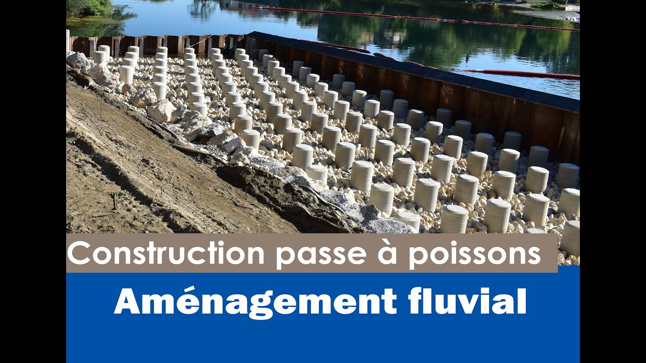 BECS Coordination SPS - Construction de la passe à poissons sur le Gardon à Remoulins.