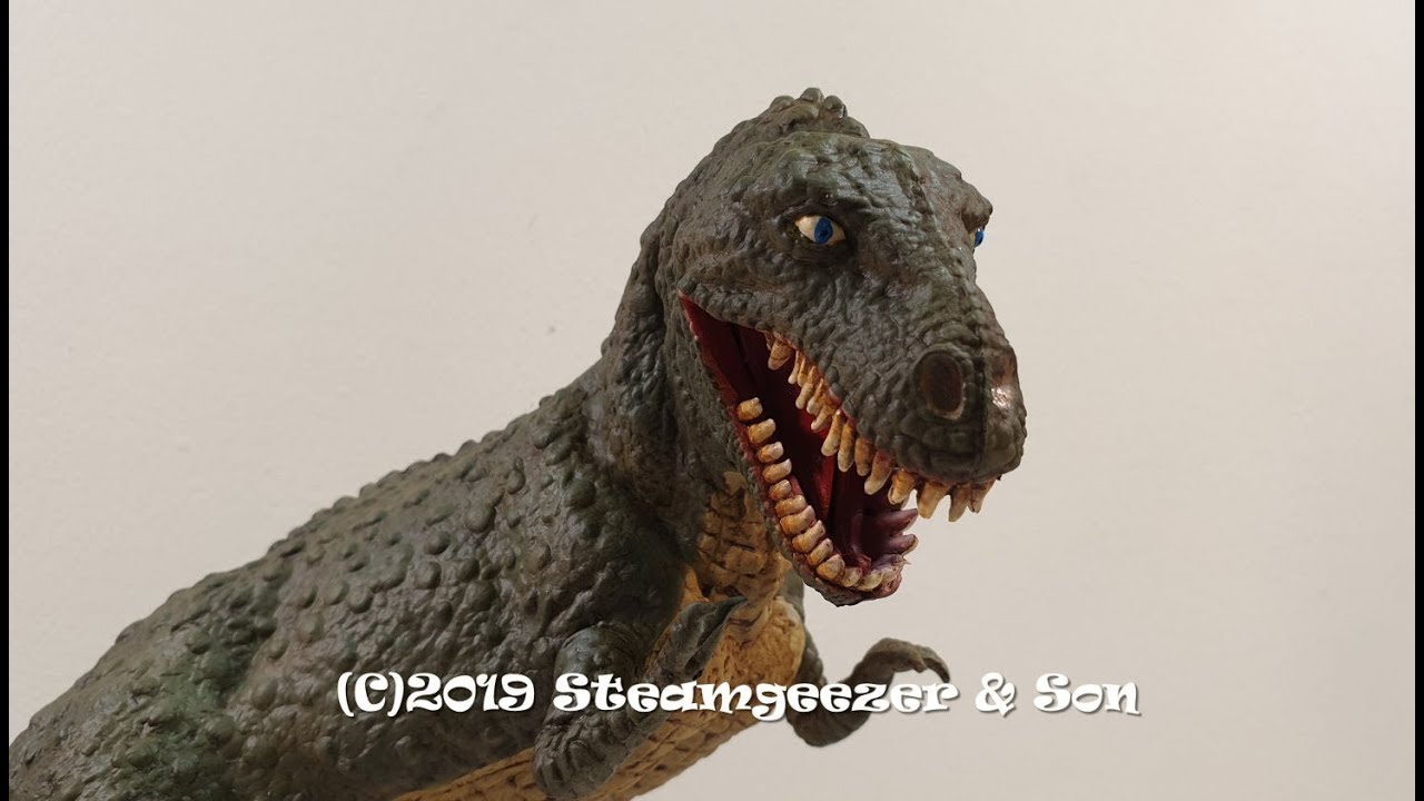 Building with a Beginner - The Airfix Tyrannosaurus Rex