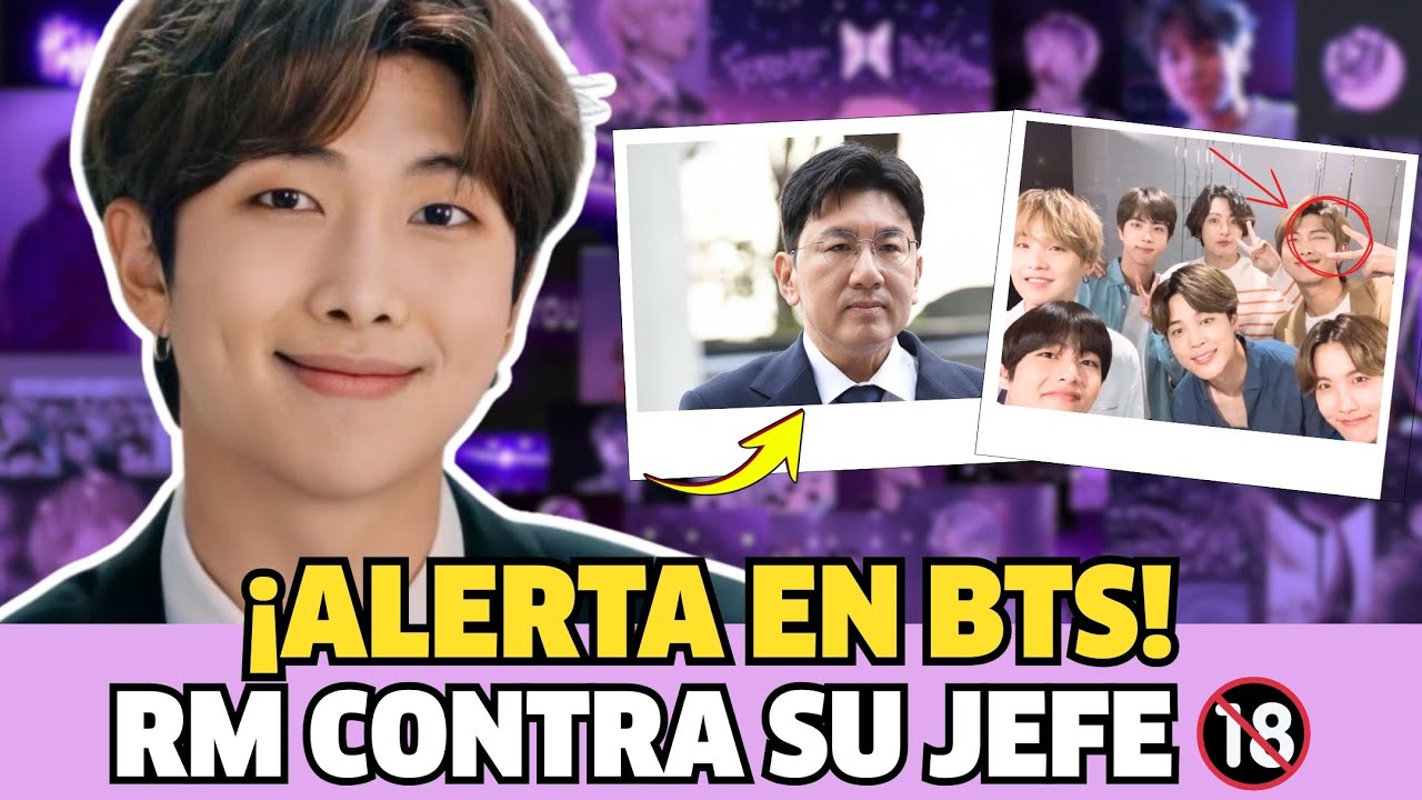 Por qué las palabras de RM de BTS contra HYBE en vivo preocuparon al fandom