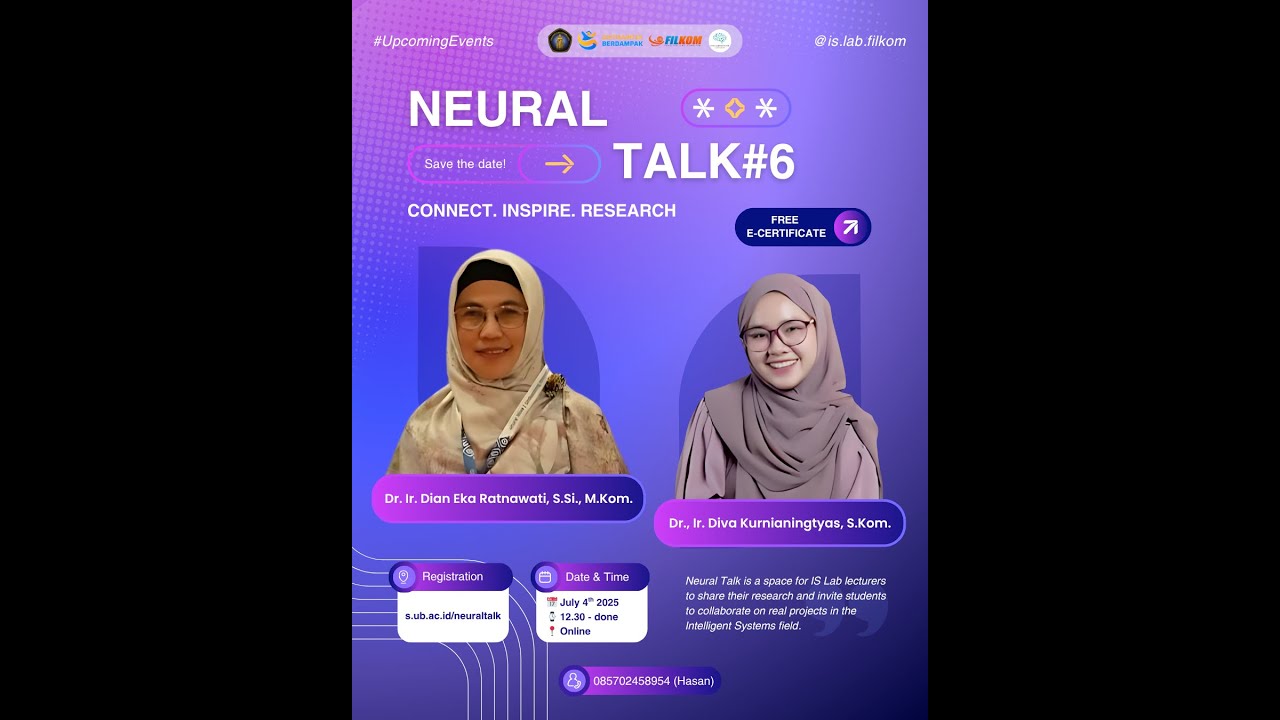 Neural Talk: Connect, Inspire, Research #6