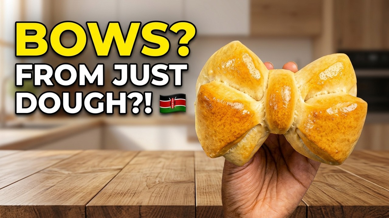 🇰🇪Did I just make Bows out of dough🤯