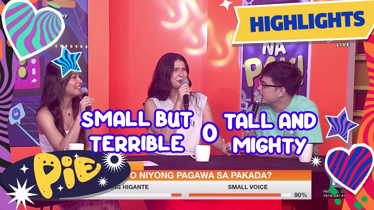 Vivoree, Anji, at Gello nagkasagutan! Small but terrible o Tall and mighty? | PIE Channel