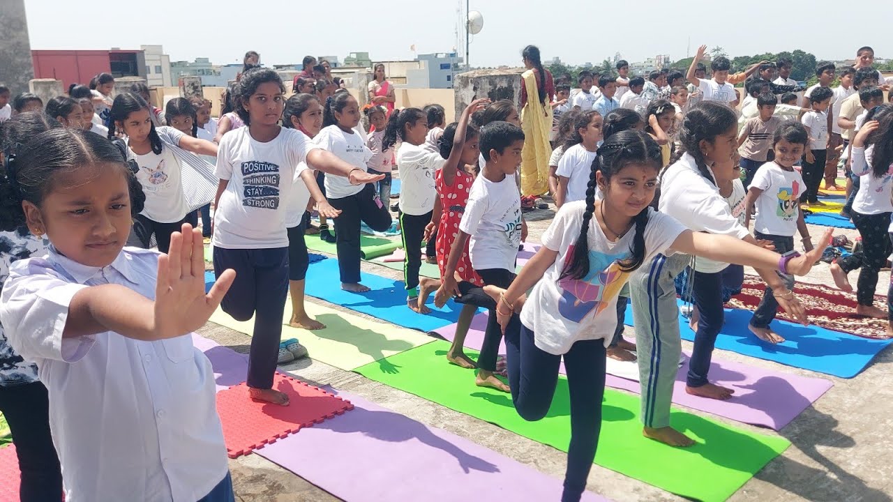 Yoga day celebrations @Anaparthi