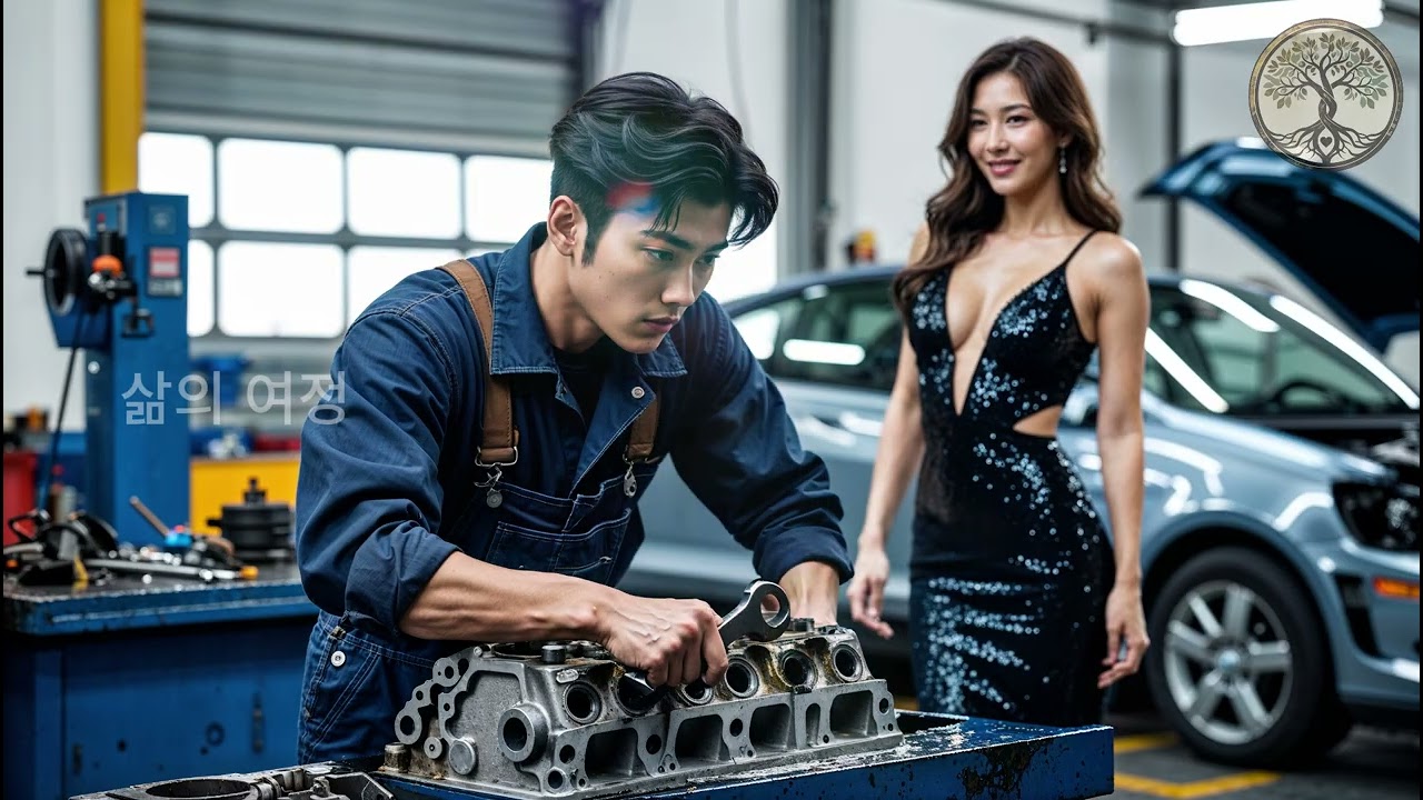 가난한 정비공이 도운 여성&hellip; 알고 보니 럭셔리 엔진 회장의 정체였다.다음 날, 집 앞에 슈퍼카 5대가 줄지어 섰다!