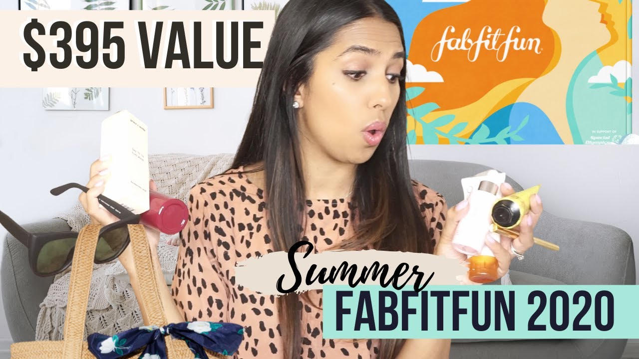 FAB FIT FUN SUMMER 2020 UNBOXING/REVIEW - NOT SPONSORED