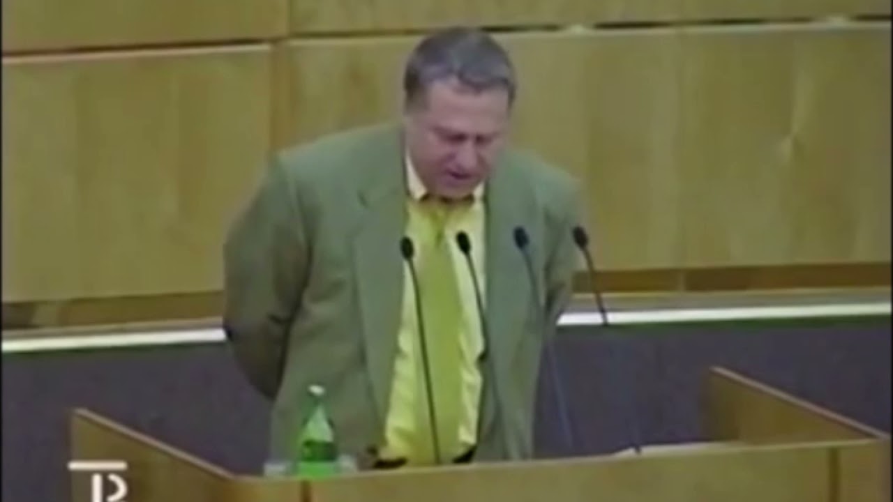 Знаменитое выступление В. Жириновского в Госдуме, 1998 год. Подробно о будущем Украины!