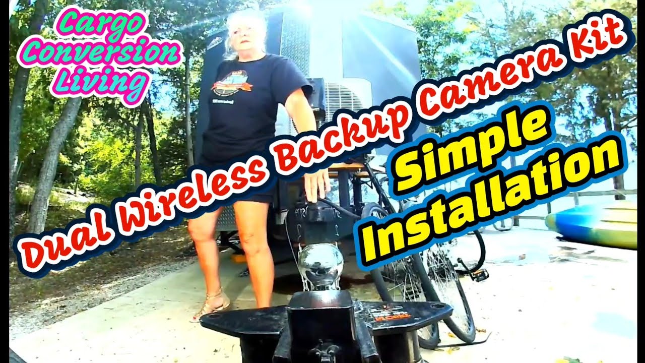 Our Cargo Conversion And Van Gets A Wireless Dual Backup Camera System. Installation And Review