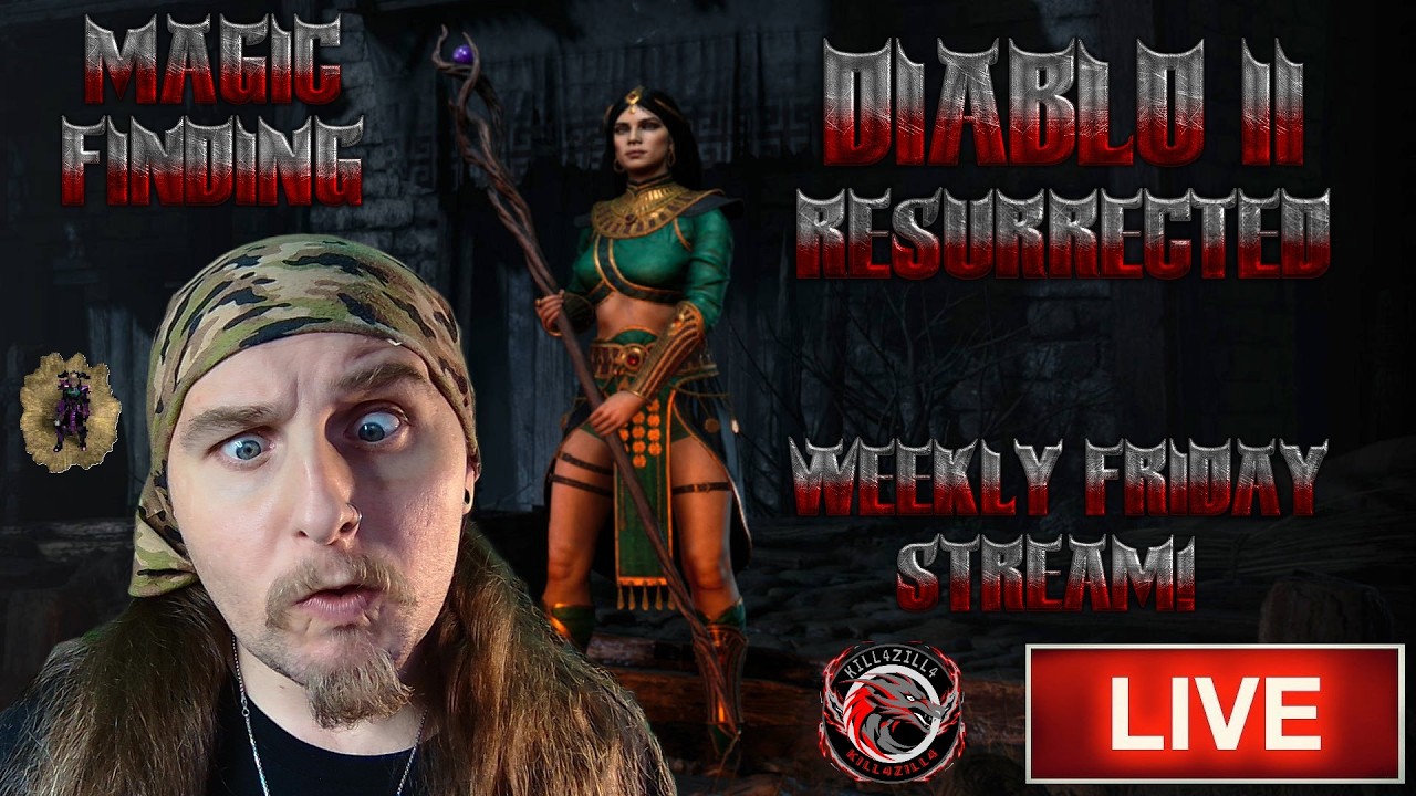 Back on DIABLO! - OG D2: LOD Player - Magic Finding - Weekly Friday Stream