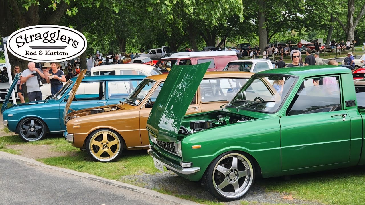 Stragglers Car Show Lake Karapiro NZ - Optimus Media 