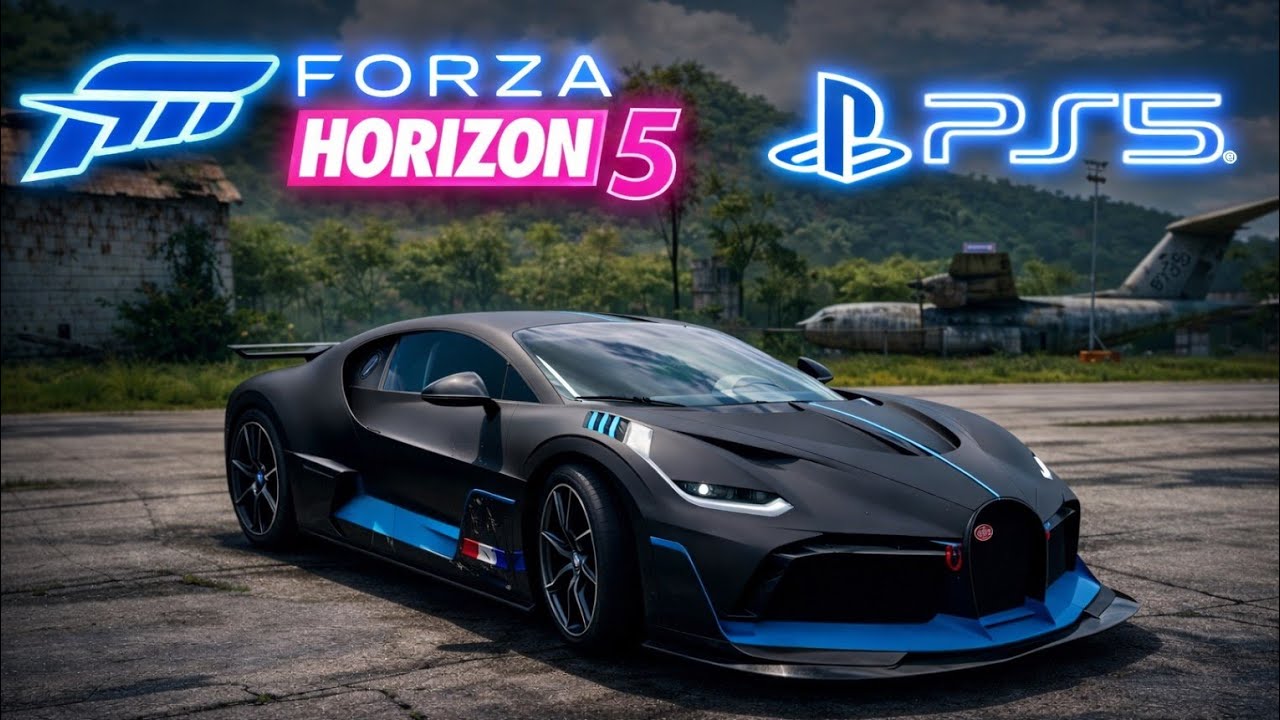 Forza Horizon 5- Bugatti Divo ll Free Roam Ps5 Pro ll