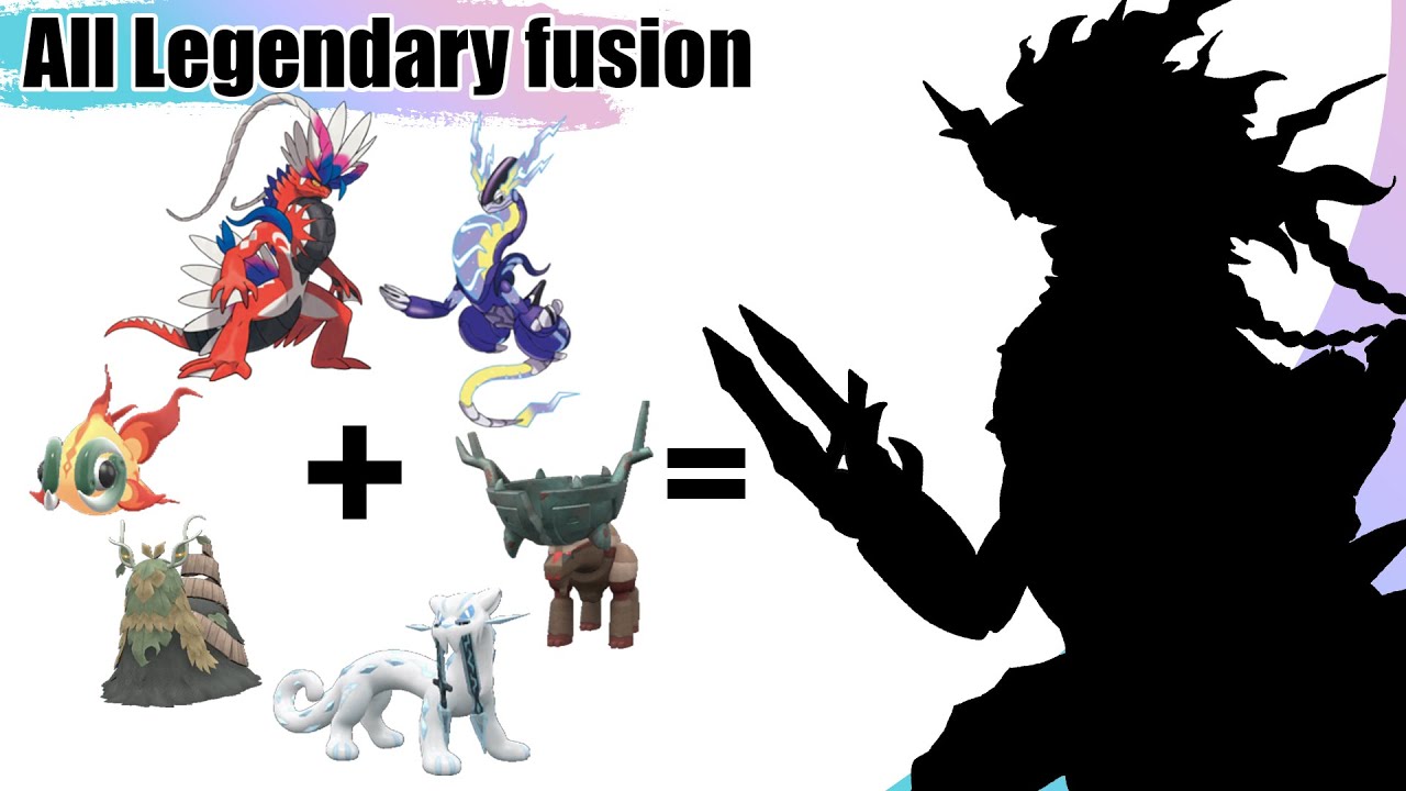 All 88 Legendary & Mythical Pokémon Fusion by Regions from Kanto to Paldea | Max S