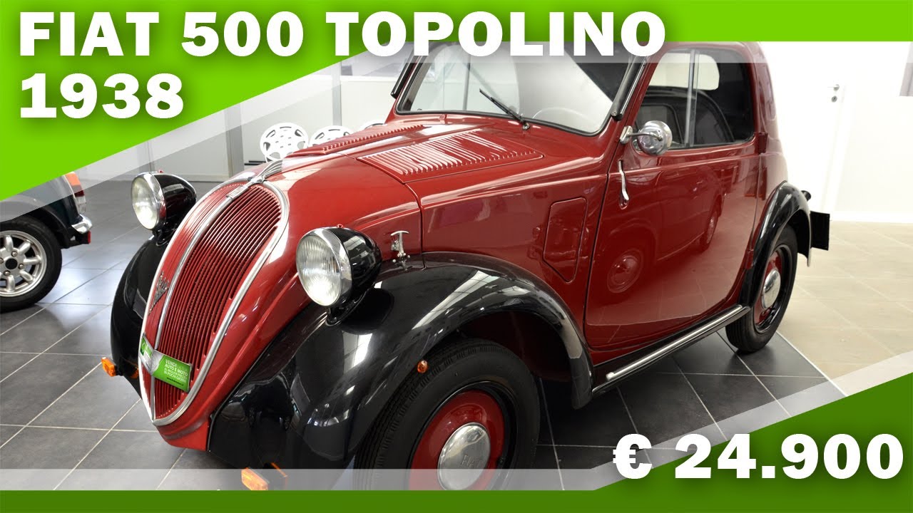 FIAT 500 TOPOLINO 1938 ASI