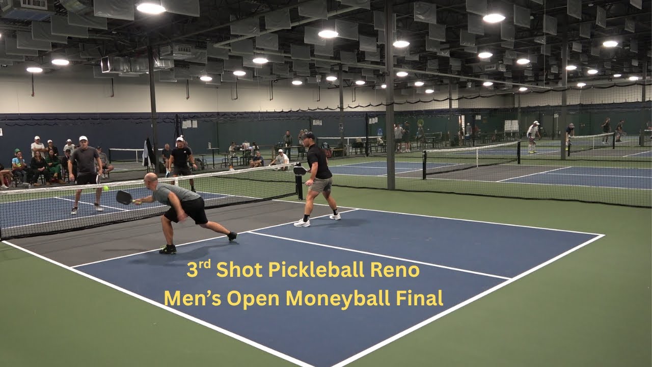 3rd Shot Pickleball Reno Men's Open Moneyball Final