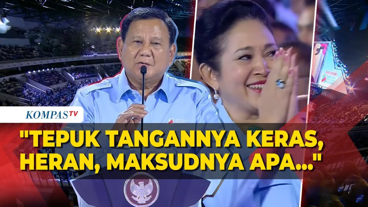 Riuh! Presiden Prabowo Sapa Titiek Soeharto di Acara GSN Disambut Tepuk Tangan Meriah