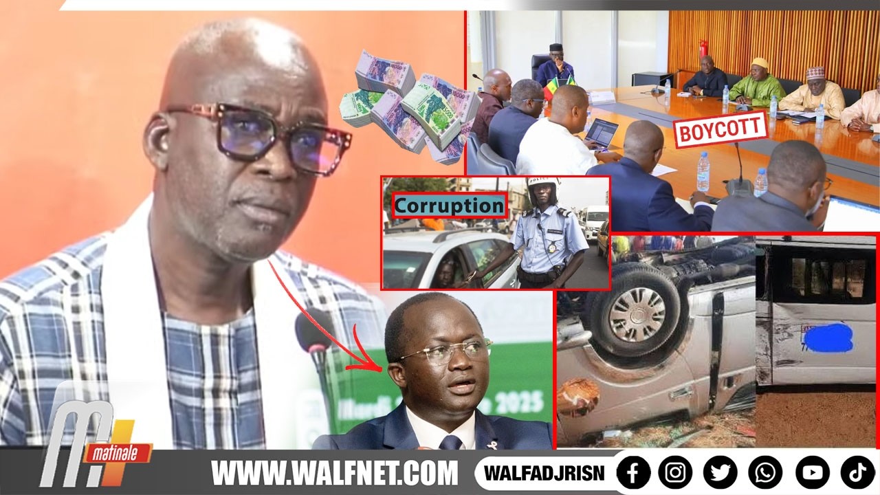 Boycott de la rencontre avec le ministre, série d'accident, corruption : dures vérités Modou Ndiaye