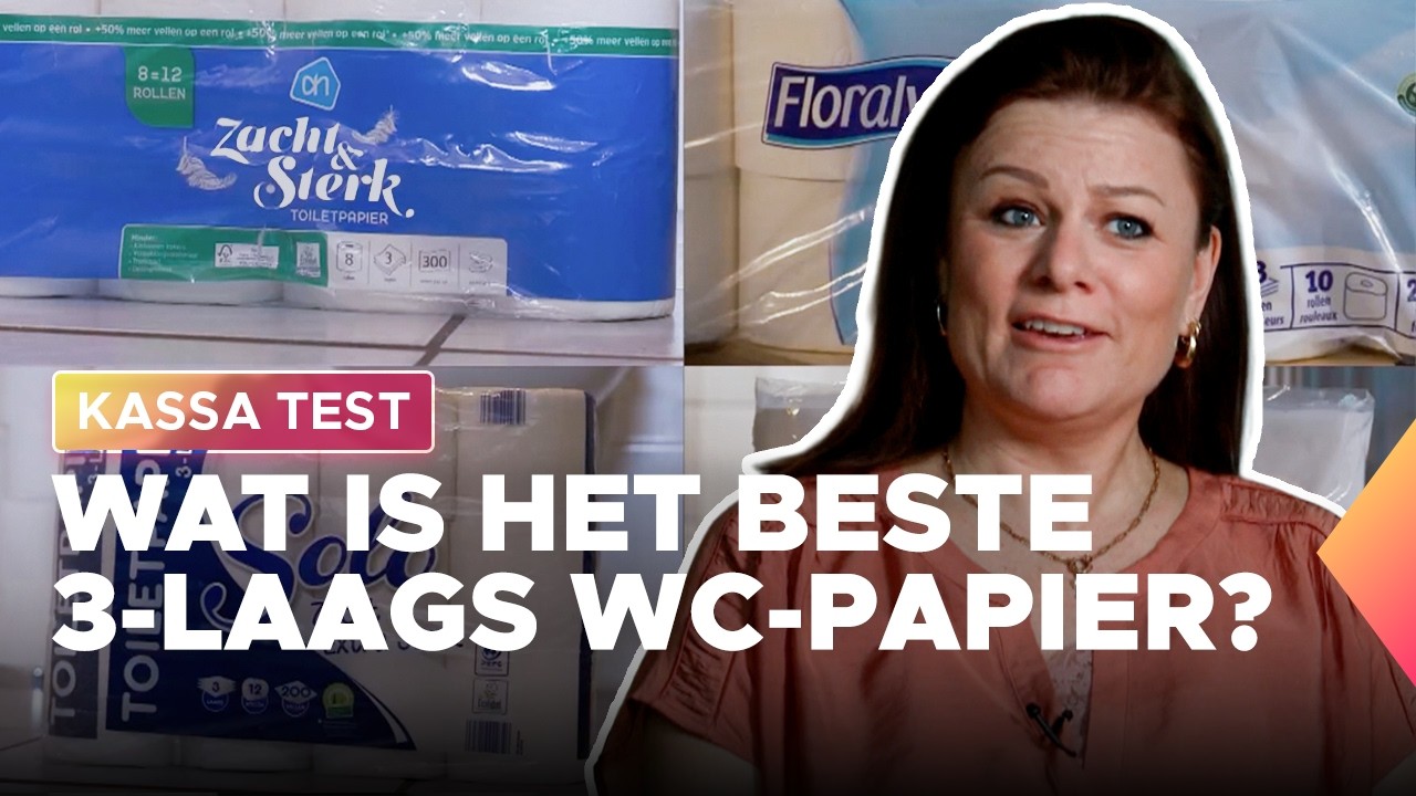 Welk merk toiletpapier is het best? | Kassa Test