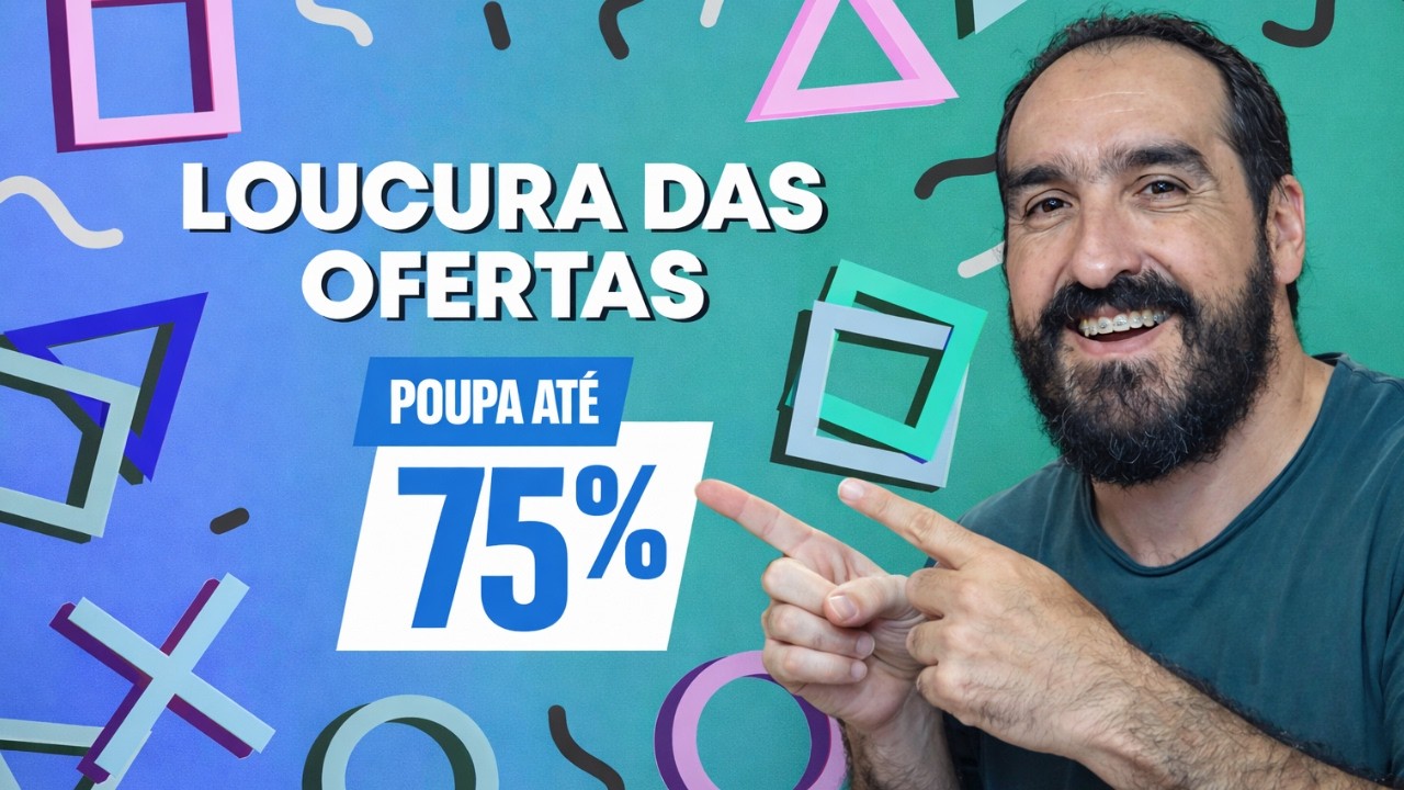PROMOÇÃO LOUCURA DAS OFERTAS NA PSN - Itens para PS4 e PS5 com desconto na PSN - Promoção completa!