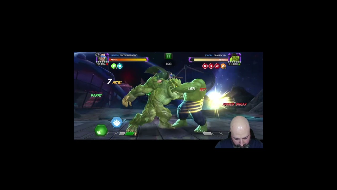 Rank 3 Mole Man vs  Rank 3Hulk: Clash of Titans!