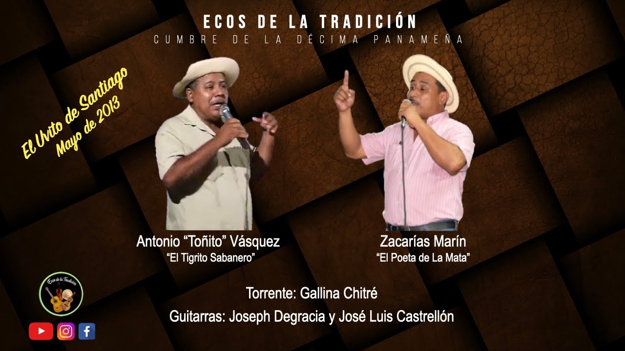 Toñito Vásquez y Zacarías Marín - Gallina Chitré - No. 58